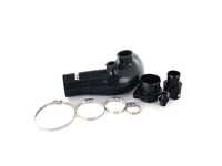 ES#4057664 - 026510tms10KT - Upgraded Silicone Lower Air Intake Pipe (Turbo Inlet) - More airflow to the turbo, improved turbo response, and less turbo lag. Pair with the Turner Upper Air Intake Pipe, to eliminate the factory intake muffler, and gain more intake noise. - Turner Motorsport - BMW