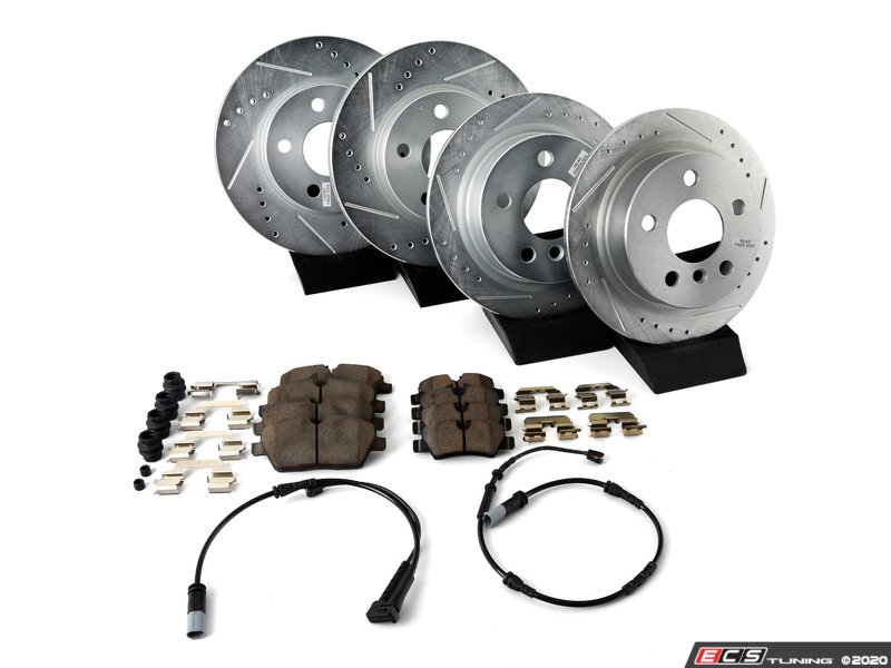 Power Stop K7978 Z23 Evolution Sport Performance Front & Rear Brake