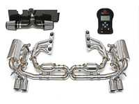 ES#4135504 - FSPOR996SPKGELPT - Porsche 996 Carrera Street Performance Package - Polished Chrome Quad Tips - The ultimate upgrade for your 996! Includes Sport Headers, Sport Cats, Maxflo Mufflers, Carbon Fiber Competition Air Intake System, and an ECU Tune. - Fabspeed - Porsche