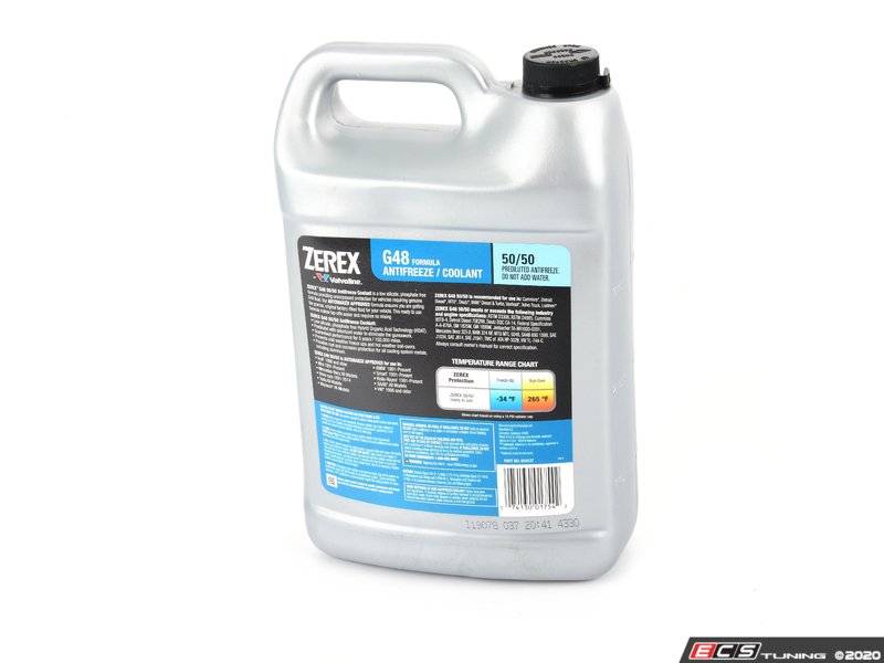 Zerex 859537 G48 Coolant 1 Gallon (3.78 Liters)