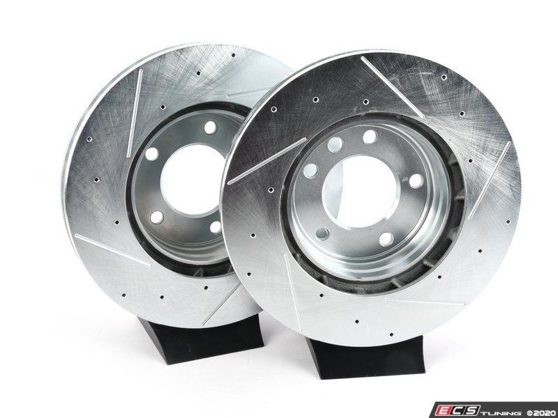 Power Stop EBR820XPR Evolution Front CrossDrilled & Slotted Brake