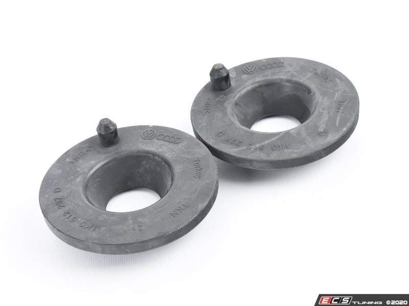 Genuine Volkswagen Audi 8J0512149KT1 Rear Coil Spring Isolator Kit