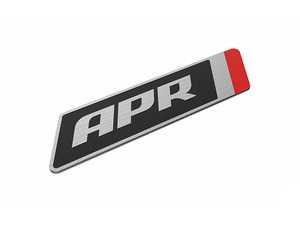 ES#4143534 - A1000005 - APR Flat Badge - Large (70x18mm) - Discretely show that your vehicle is APR Tuned! - APR - Audi Volkswagen Porsche