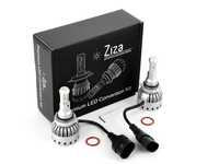 ES#4138740 - 003452LB01-06 - 9006 Premium LED Conversion Kit - Set of 2 4500lm, 60W combined plug and play LED headlight bulbs with a compact all-in-one design - ZiZa - Audi BMW Volkswagen Mercedes Benz MINI Porsche