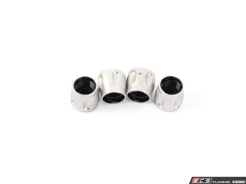 Genuine Volkswagen Audi 80A071215 Audi Rings Valve Stem Cap black
