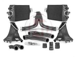ES#4148255 - 700001099-991.1 - Competition Package Intercooler Kit - With Y-Charge Pipe - 40% more volume compared to the stock mounted intercoolers - Wagner Tuning - Porsche