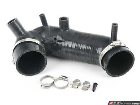 ES#2864573 - 034-145-A043 - Turbo Inlet Hose - 3" - To be used in conjunction with 2.75" ID MAF housing and stock-location big turbo upgrades - 034Motorsport - Audi Volkswagen