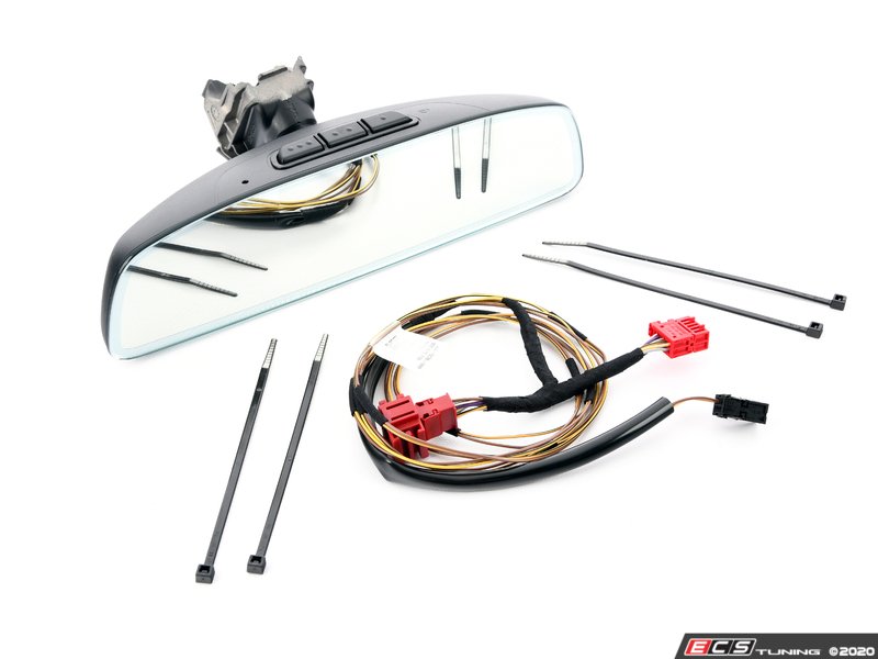 Genuine Volkswagen Audi 000072548L Enhanced Rear View Mirror With HomeLink (000 072 548 L)