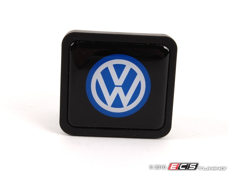 Genuine Volkswagen Audi 000092205A "VW" Trailer Hitch Receiver Cap