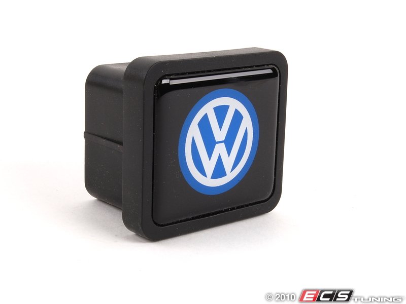 Genuine Volkswagen Audi 000092205A "VW" Trailer Hitch Receiver Cap