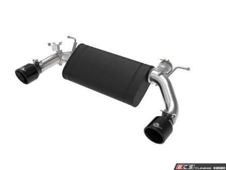 ES#4158544 - 49-36348-B - MACH Force-Xp Axle-Back Exhaust System - Black Tips - Increase your BMW's exhaust flow and power! - AFE - BMW