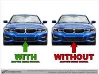 ES#4158789 - LPM-BMC0136-N - No-Drill Front License Plate Mount - North America - Mount your front license plate without needing to drill holes into your bumper! - Carbonio - BMW