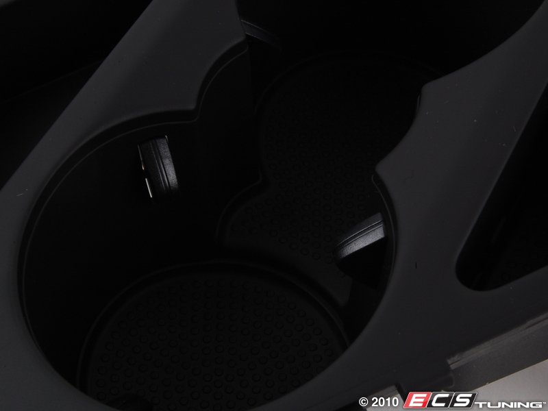 Genuine Volkswagen Audi 3C0862531D1QB Cup Holder Insert Black