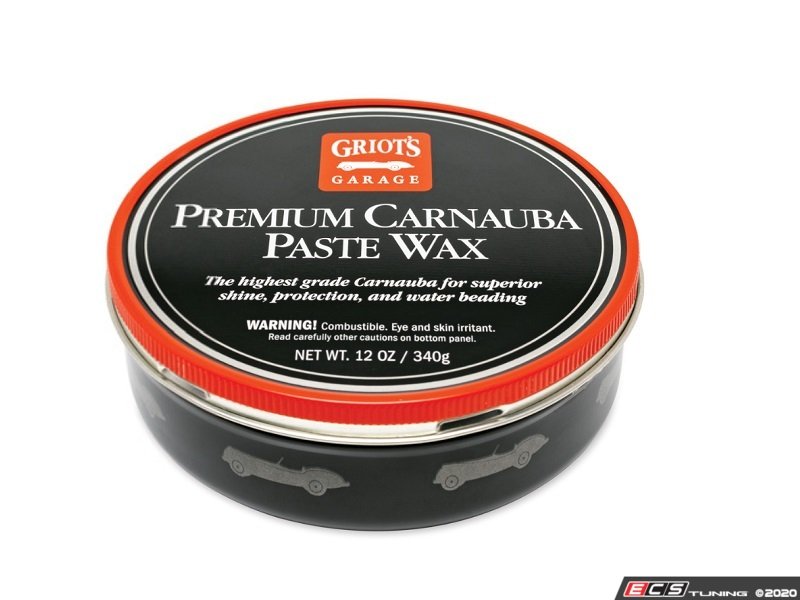 Griot's 11029 Premium Carnauba Paste Wax 14oz