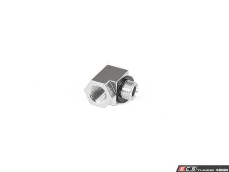 ES#4029498 - 034-109-1006 - Water/Meth Adapter - 90 Degree - The 034Motorsport 90-Degree Adapter is the perfect solution when looking to route your water/meth nozzle in tight spaces under the hood. - 034Motorsport - Audi