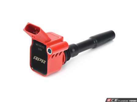 ES#4030590 - MS100192 - APR Upgraded Ignition Coil - Red - Priced Each  - Designed to be a direct plug-and-play upgrade to factory coils, providing greater energy output, ensuring a stronger and more consistent spark! - APR - Audi Volkswagen