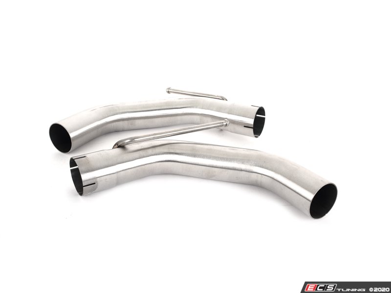 ECS 023245ecs0101KT MK7 GTI Muffler Delete Kit With 4.0" Black