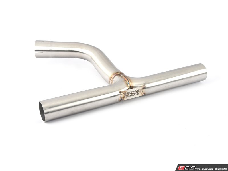 ECS 023245ECS0102KT MK7 GTI Muffler Delete Kit With 4.0" Chrome Tips