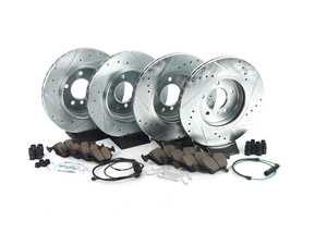 Power Stop K5729 Rear Z23 Evolution Brake Kit with Drilled/Slotted Rotors and Ceramic Brake Pads Power Stop K5729 Rear Z23 Evolution Brake Kit with Drilled/Slotted Rotors and Ceramic Brake Pads
