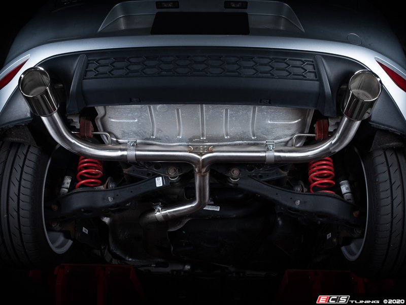 ECS 023245ECS0202KT MK7.5 GTI (2019 2021) Muffler Delete Kit