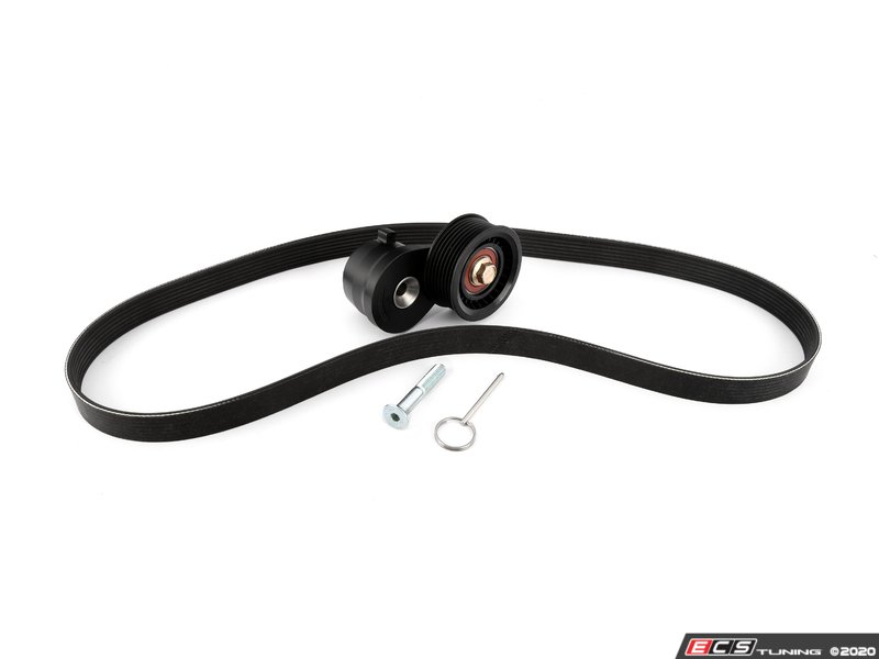 Assembled By ECS VPSTENA001KT Heavy Duty Supercharger Belt