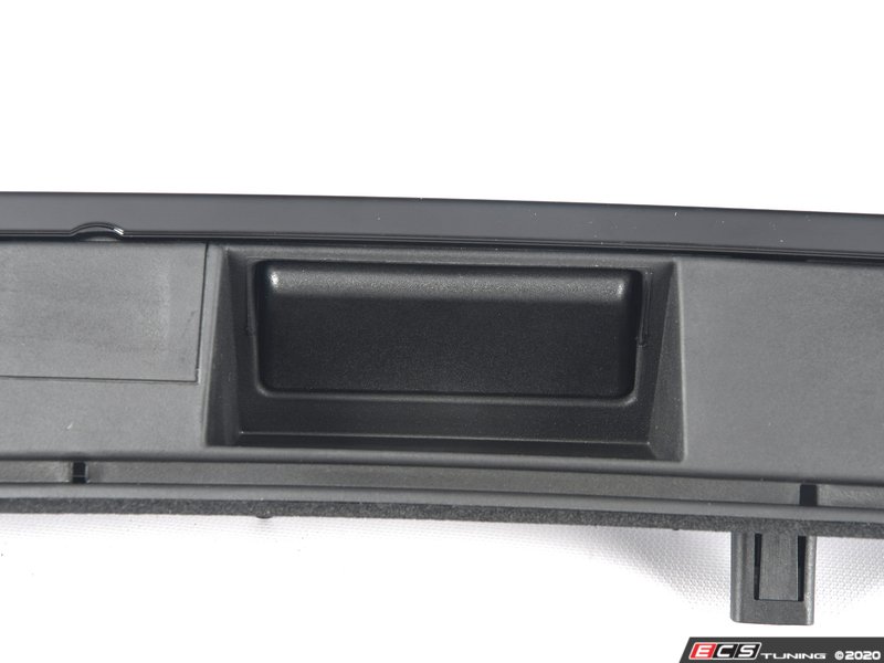 Genuine MINI - 51137489752 - Trunk Lid Grip - Black (51-13-7-489-752)