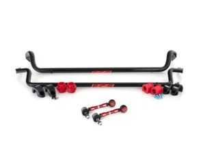 ES#4213431 - 022846ecs01kt2 - Audi B8/B8.5 A4 And S4 Front And Rear Adjustable Sway Bar Kit - Reduce body roll and increase cornering speed - ECS - Audi