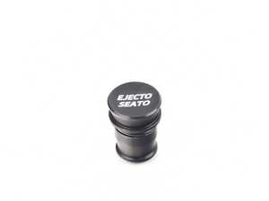 ES#4171977 - 028636ECS06-03 - Billet Power Port Plug - "Ejecto Seato" - Black Anodized - A little fun and function for your car! - ECS - Audi BMW Volkswagen Mercedes Benz MINI Porsche