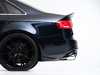 ES#4033487 - 028808ECS01 - Audi B8 S4 / A4 S-Line Rear Diffuser - Gloss Black - Add some aggressive styling to your Audi! - ECS - Audi