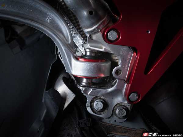 ECS - 006418la01KT - Audi Thrust Arm Monoball Upgrade Kit - Front Lower ...