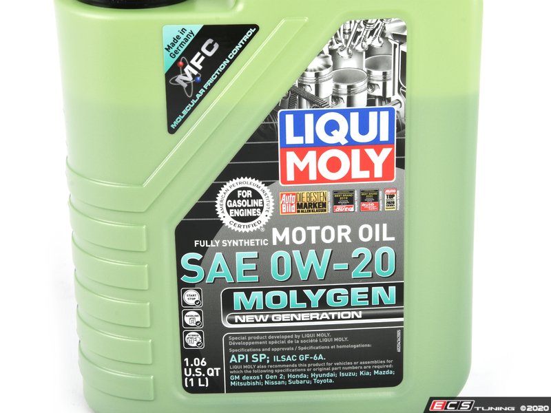 LiquiMoly 20436 Molygen New Generation Engine Oil (0w20) 1 Liter