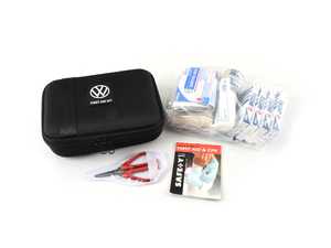 ES#4148447 - 000093108L9B9 - First Aid Kit - Great kit to carry around in case of emergencies - Genuine Volkswagen Audi - Audi Volkswagen