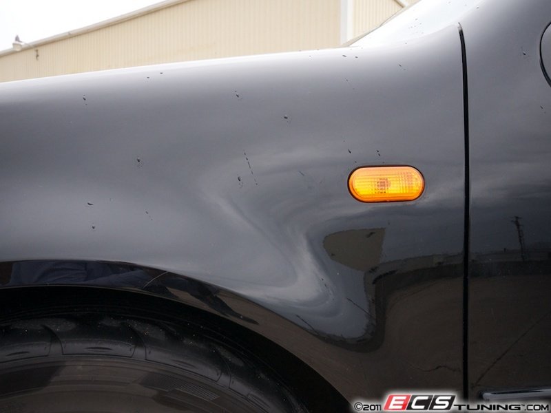 ECS 5836915 Rough Style Side Marker Set Amber