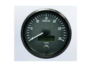 ES#4338687 - A2C3832960030 - SingleViu 80mm 2000RPM Tachometer - Priced Each - Analog dial to display critical information in a classic design - VDO - Audi BMW Volkswagen Mercedes Benz MINI Porsche