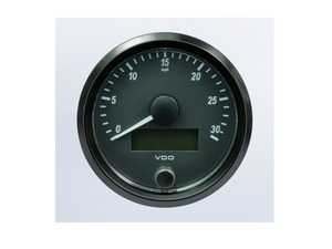 ES#4338679 - A2C3832880030 - SingleViu 80mm 30mph Speedometer - Priced Each  - Analog dial to display critical information in a classic design with digital time - VDO - Audi BMW Volkswagen Mercedes Benz MINI Porsche
