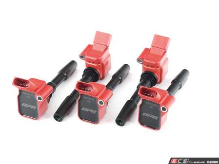 ES#4030592 - ms100192KT1 - APR Upgraded Ignition Coils - Set Of Five - Designed to be a direct plug-and-play upgrade to factory coils, providing greater energy output, ensuring a stronger and more consistent spark! - APR - Audi