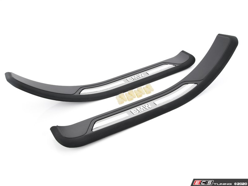 Genuine BMW 51478168040KT Rear Door Sill Cover Replacement Kit