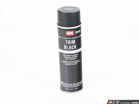 ES#4325137 - SEM39143KT - Trim Black Spray - Gloss - Matches OEM appearance for Black Trim - SEM - Audi BMW Volkswagen Mercedes Benz MINI Porsche