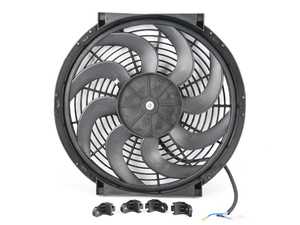 ES#4265263 - MMFAN-14C - Mishimoto Universal Curved Blade Electrical Fan - 14" - 1300 CFM. High performance fan with curved blades. - Mishimoto - Audi BMW Volkswagen Mercedes Benz MINI Porsche