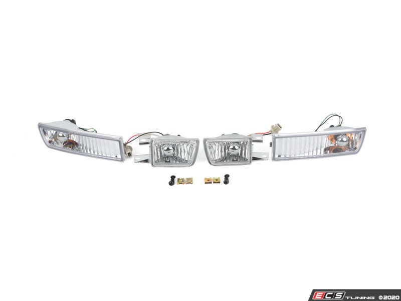 SpecD Tuning LFGLF93TM Turn Signal & Fog Lights Assembly Set Clear