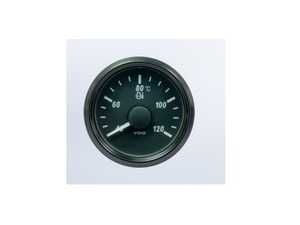 ES#4338713 - A2C3833330030 - SingleViu 52mm 120C Water Temperature Gauge. 291-22 ohm sender required. Retail pack with harness - Priced Each - Analog dial to display critical information in a classic design with digital time - VDO - Audi BMW Volkswagen Mercedes Benz MINI Porsche
