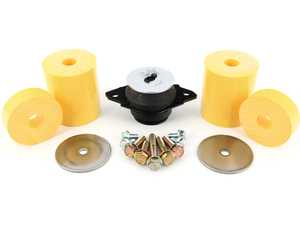 ES#4338828 - EBFI77-K3-0001 - BFI MK3 Motor Mount Kit - Stage 1 - Complete BFI 65A front and rear engine mount, as well as transmission mount - Black Forest Industries - Volkswagen