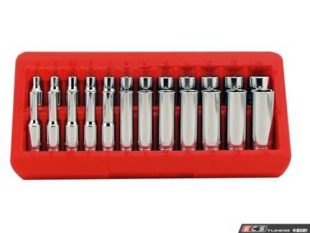 ES#4368707 - OEM18622 - 22 Piece 1/4 Drive Deep/Shallow Socket Set With Tray (Metric) - The GreatNeck 24 Piece Metric Socket Set is manufactured using high quality chrome vanadium steel for strength, durability and resistance to corrosion. - Great Neck  - 