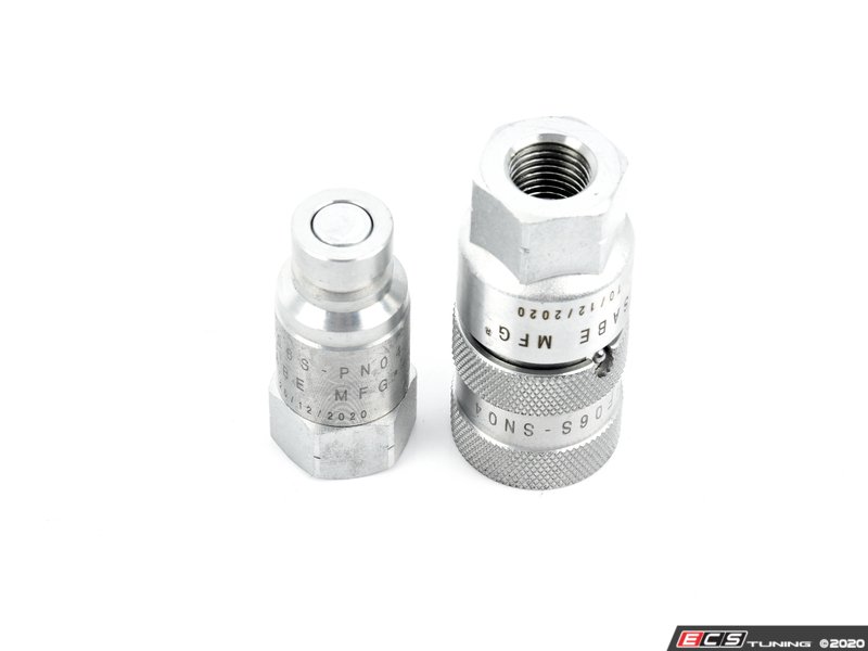 QuickJack 5550033 FlushFace QuickCoupler Fittings Male & Female