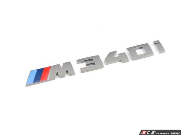 Genuine BMW - 51148079594 - Model Emblem - M340I (51-14-8-079-594)