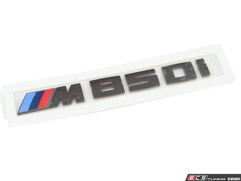 Genuine BMW - 51148079112 - Model Emblem - M850I (51-14-8-079-112)