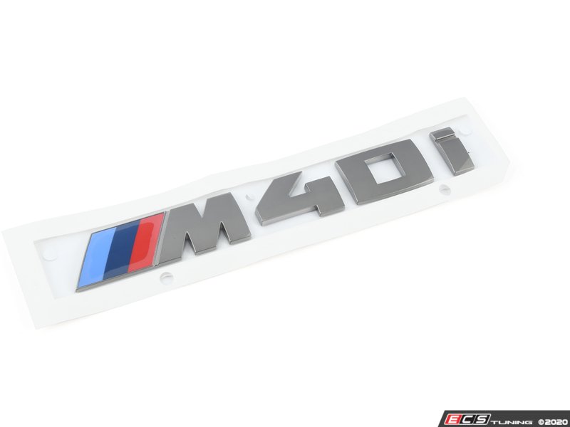 Genuine BMW - 51148073117 - Model Emblem - M40I (51-14-8-073-117)