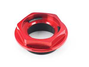 ES#4316874 - 32170-26R - Rotiform Hex Center Cap - Candy Red - Priced Each - The perfect addition to set your wheels apart from the rest of the crowd - Rotiform - Audi BMW Volkswagen Mercedes Benz MINI Porsche