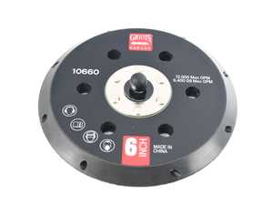 ES#4164040 - 10660 - 6" Vented Orbital Backing Plate (G9) - This vented backing plate is a performance upgrade to your Random Orbital. It delivers enhanced cooling and more flexibility. - Griot's - Audi BMW Volkswagen Mercedes Benz MINI Porsche