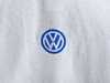 ES#4351581 - DRG003707WHTMD - Fahrvergnugen T-Shirt - White - Medium - Features distressed Fahrvergnugen graphic printed on front - Genuine Volkswagen Audi - Volkswagen